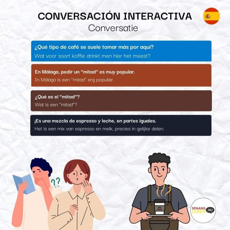 Koffie in Spanje: een uniek ritueel in Málaga - Spaansleren.nu