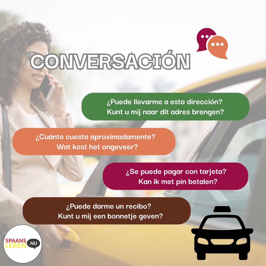 Taxi nemen in Spanje